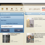 Create a custom library on your mobile device.