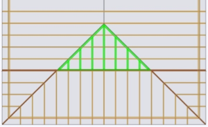Roof System: Lay-In Gable Hip System, Plan View