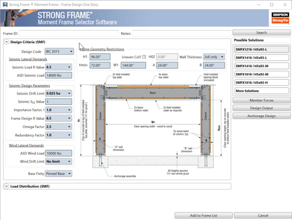 Strong Frame Selector by Simpson Strong-Tie