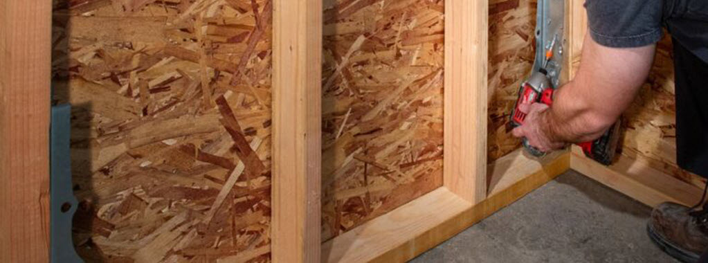 Use of Holdowns During Shearwall Assembly