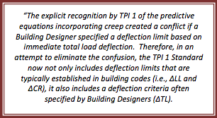 Excerpt from the ANSI/TPI 1-2014 Commentary