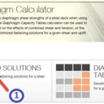 Design Examples for Steel Deck Diaphragm Calculator Web App