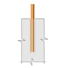 Figure 1 – Downward installation orientation