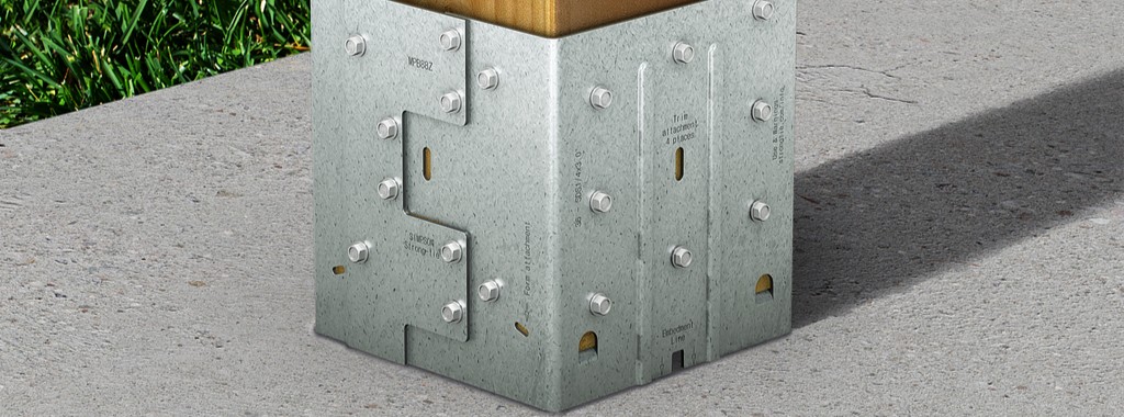 New Moment-Resisting Post Base