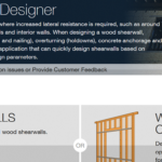Introduction to the Site-Built Shearwall Designer Web Application