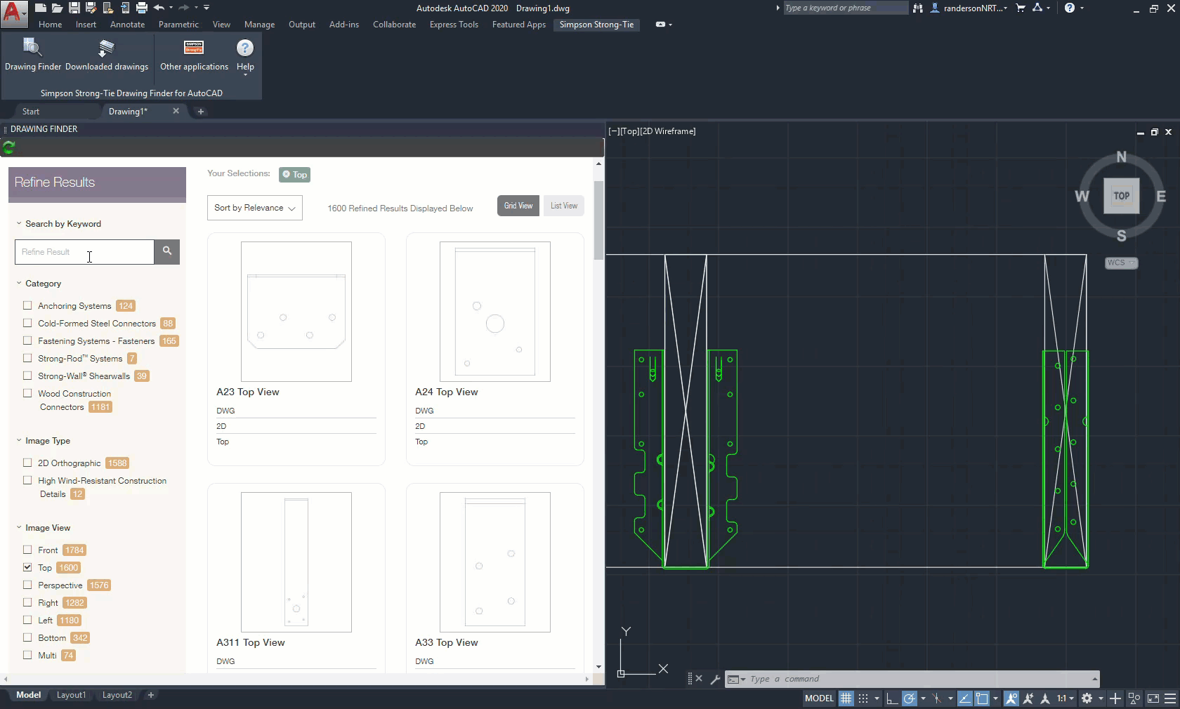 Drawing Finder for AutoCAD