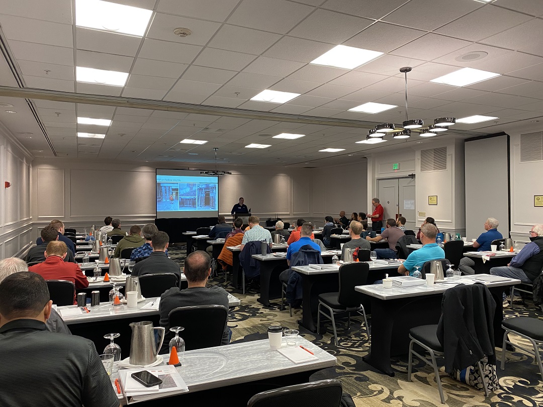 A view from the floor of our May 18 Portland FRP + FRCM workshop.