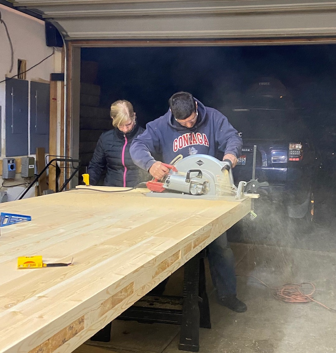 Cutting the Mass Timber Table