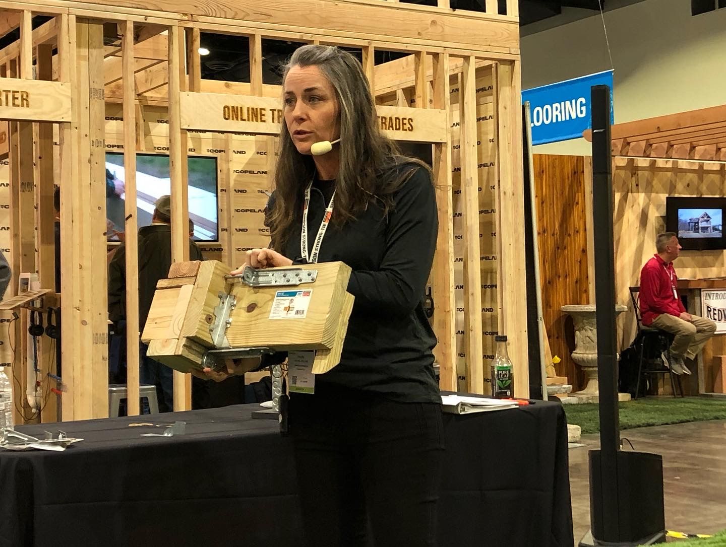 Rachel Holland at JLC Live Residential Construction Trade Show