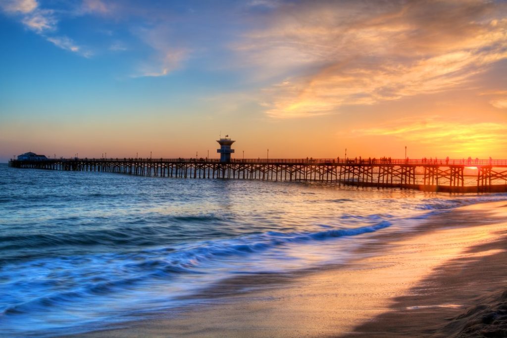 Seal Beach Pier Southern California