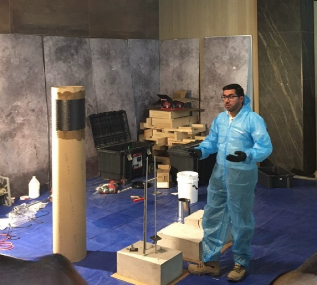 FRP Demonstration at the Chile Seminar