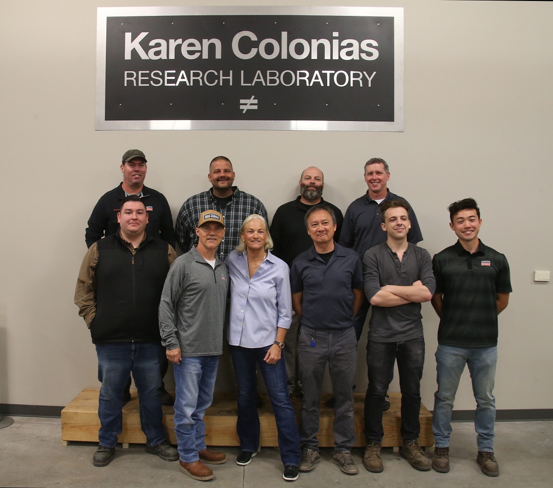 Pleasanton Lab Crew with Karen