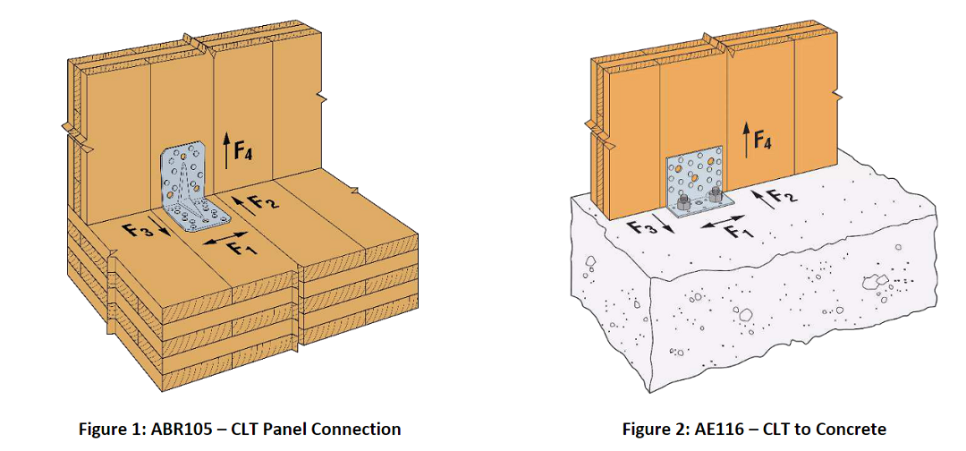 Simpson Strong-Tie Connectors for Cross-Laminated Timber Construction