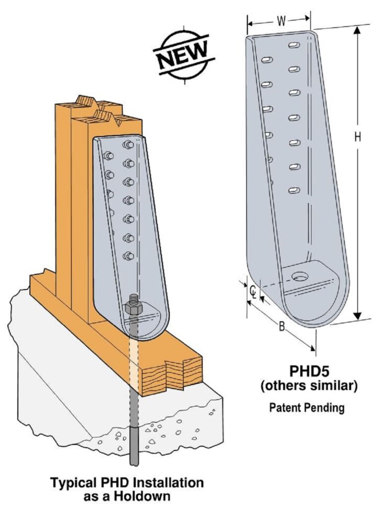 PHD Predeflected Holdowns (1997)