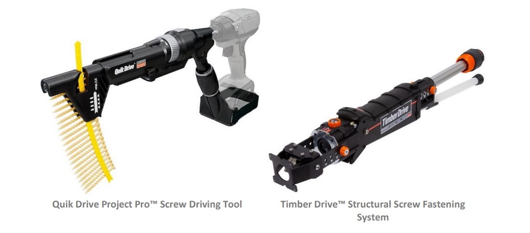 Quick Drive and Timber Drive Tools