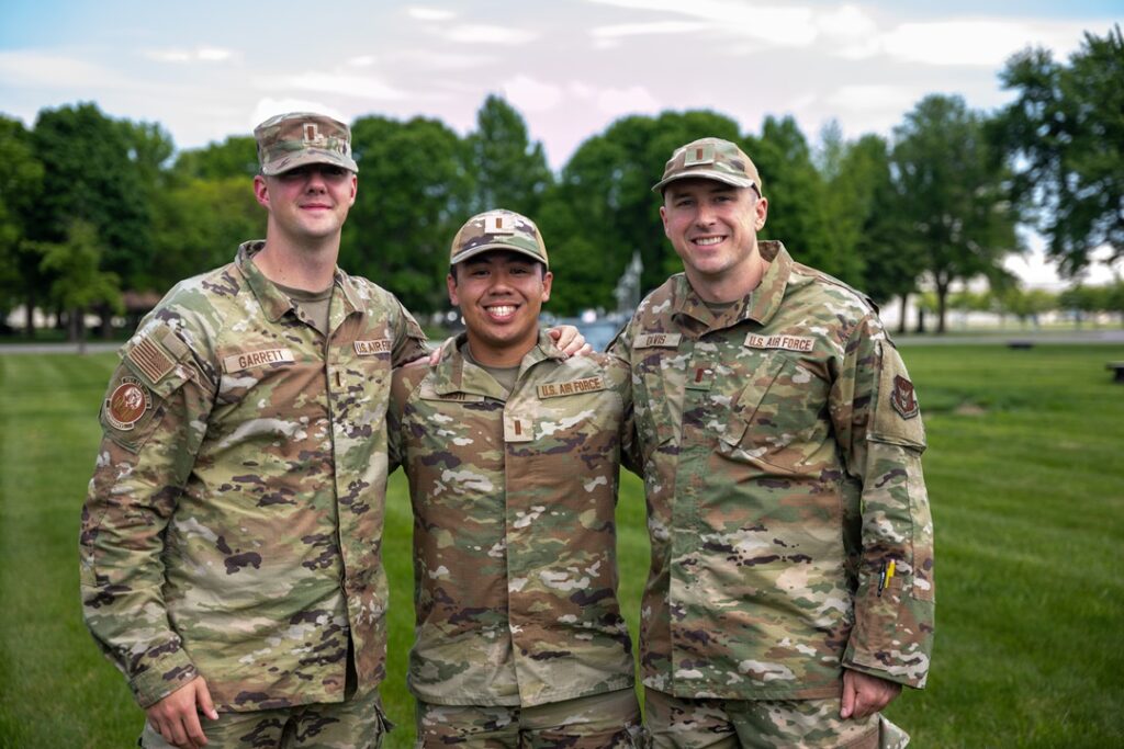 United States Air Force serving as a Civil Engineering Officer