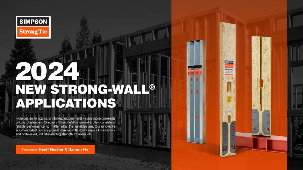 2024 New Strong-Wall Applications