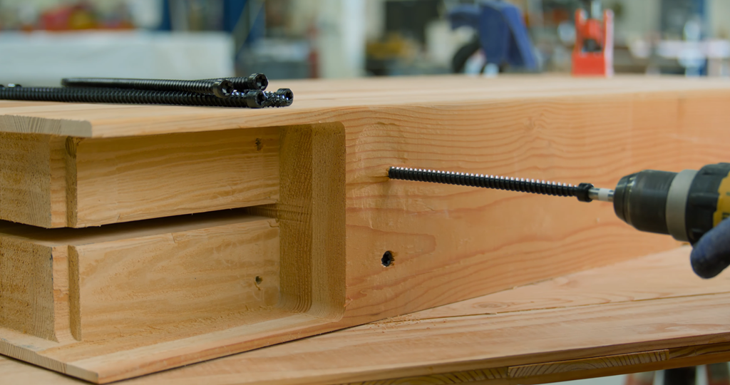 Introducing the Next-Generation Strong-Drive® SDCF TIMBER-CF and SDCFC TIMBER-CFC Black E-Coat Screws: Engineered to Incorporate Simpson Strong-Tie SawTooth® Tip Technology and Meet the Latest Hydrogen Embrittlement Requirements